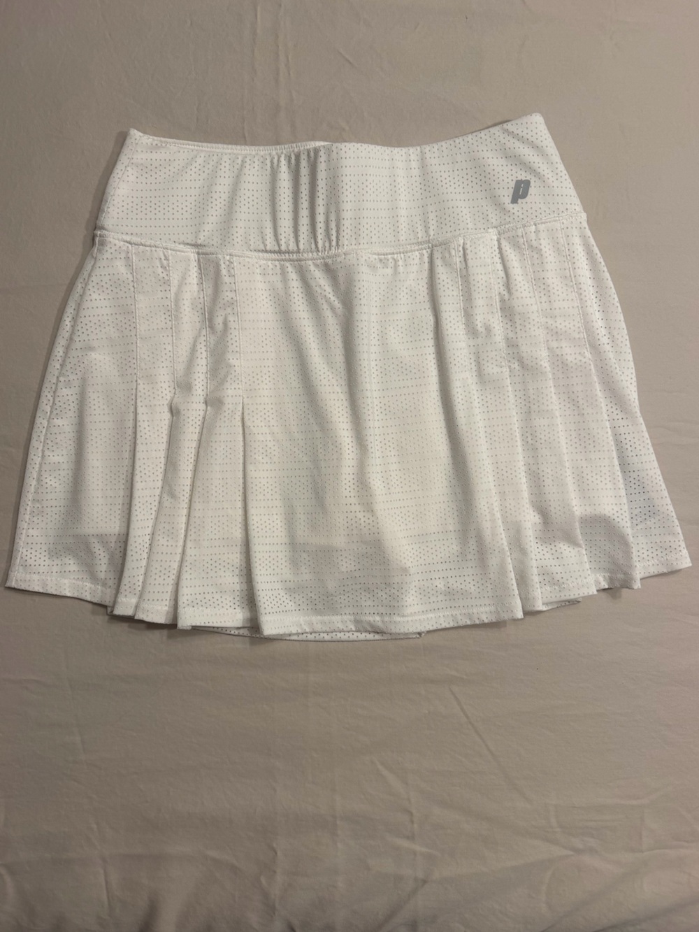 Prince Pleated Tennis Skort S White